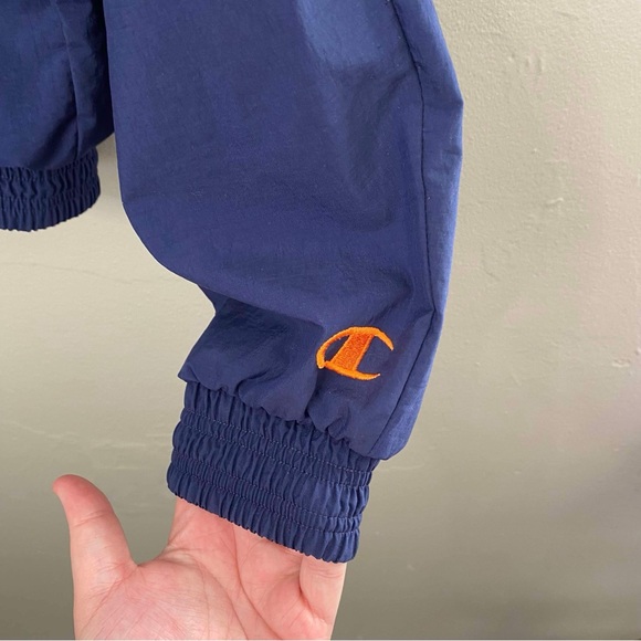 VTG. Champion Auburn Football Colorblock Windbreaker Size XXL - Picture 7 of 9